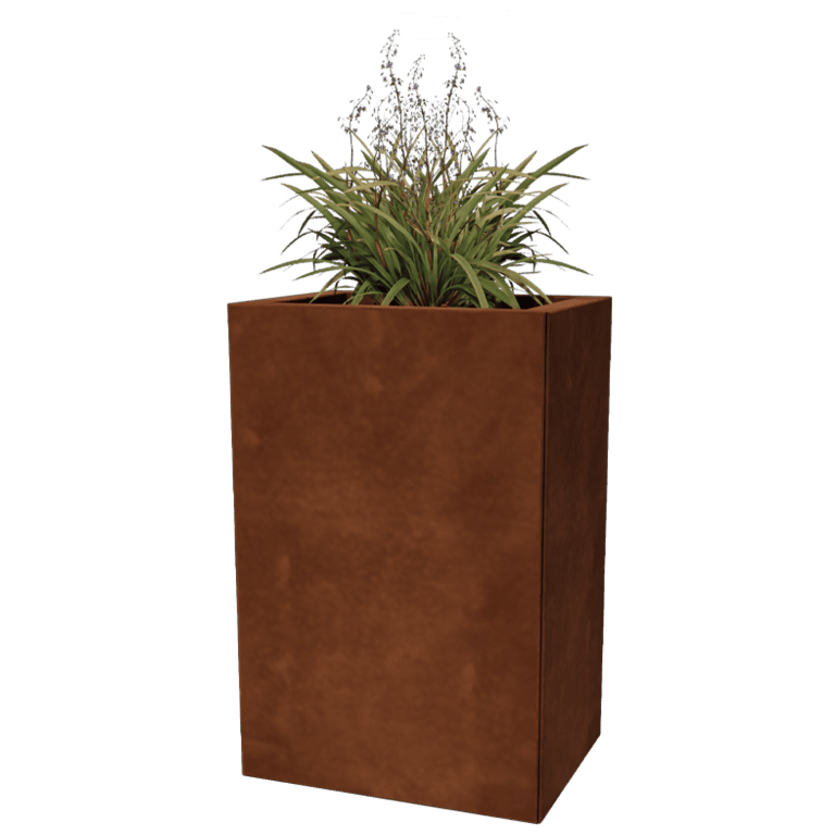 Corten plieno lauko vazonas - Stačiakampis - 30 x 40 cm