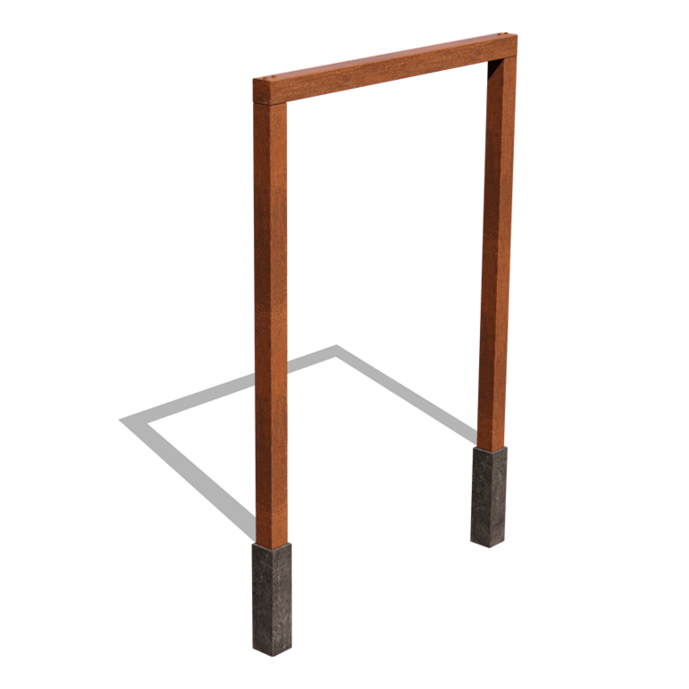 Corten plieno pergola - Tiesus - 200 x 230 cm