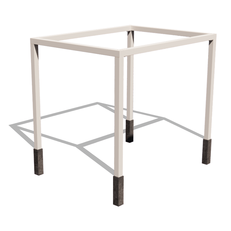 Plieninė pergola - Stačiakampis - 324 x 250 x 230 cm