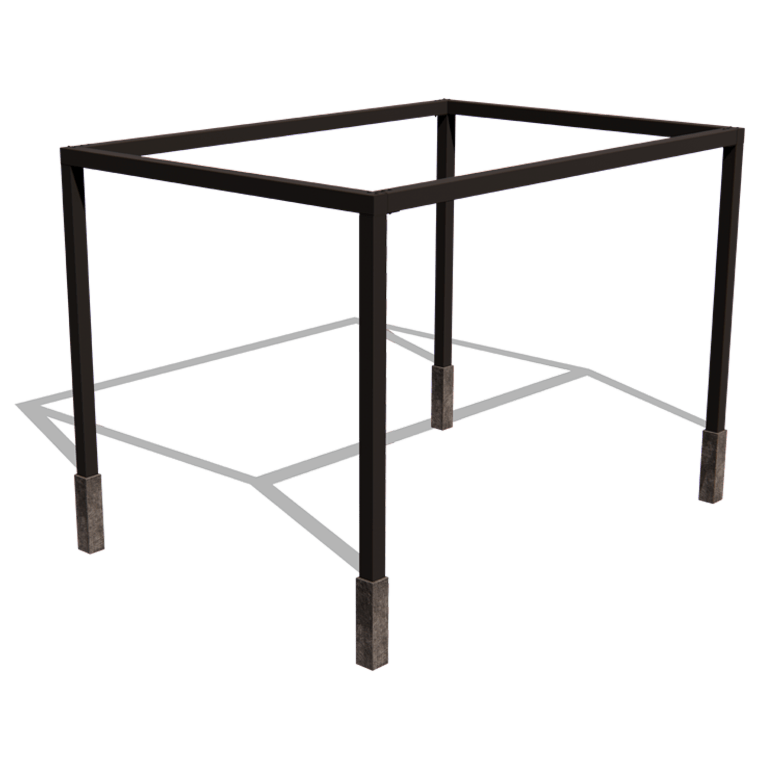 Plieninė pergola - Stačiakampis - 424 x 300 x 230 cm
