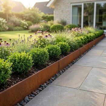 Corten plieno vejos bortelis - Suspaustas - Aukštis 13 cm - 150 cm