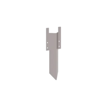 Cinkuoto plieno žemės kaištis - Bortelio aukštis 12 / 15 cm