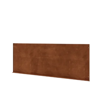 Corten plieno dekoratyvinė tvora V - panel - 149 x 3 x 60 cm