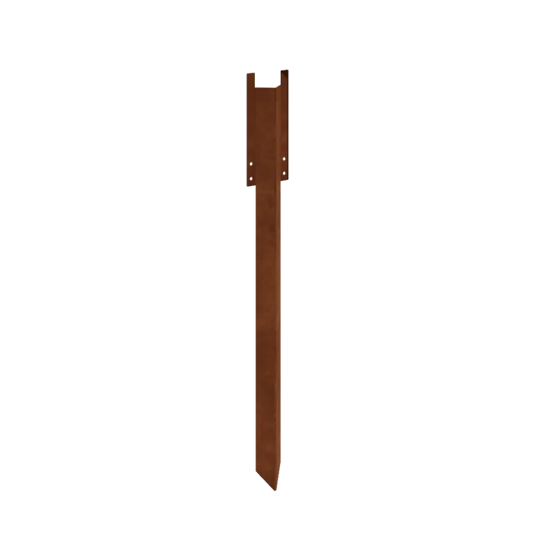 Corten plieno žemės kaištis - Bortelio aukštis XL 45 cm
