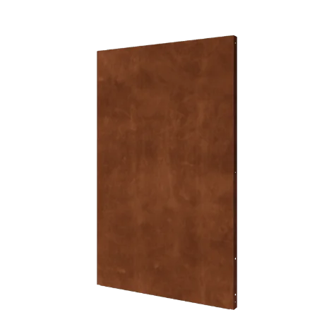 Corten plieno panel - Pagrindo - 120 x 6 x 190 cm