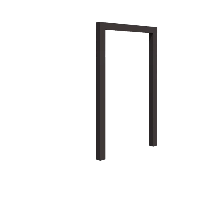 Plieninė pergola - Tiesus - 150 x 230 cm - kita RAL spalva - Be betono pado