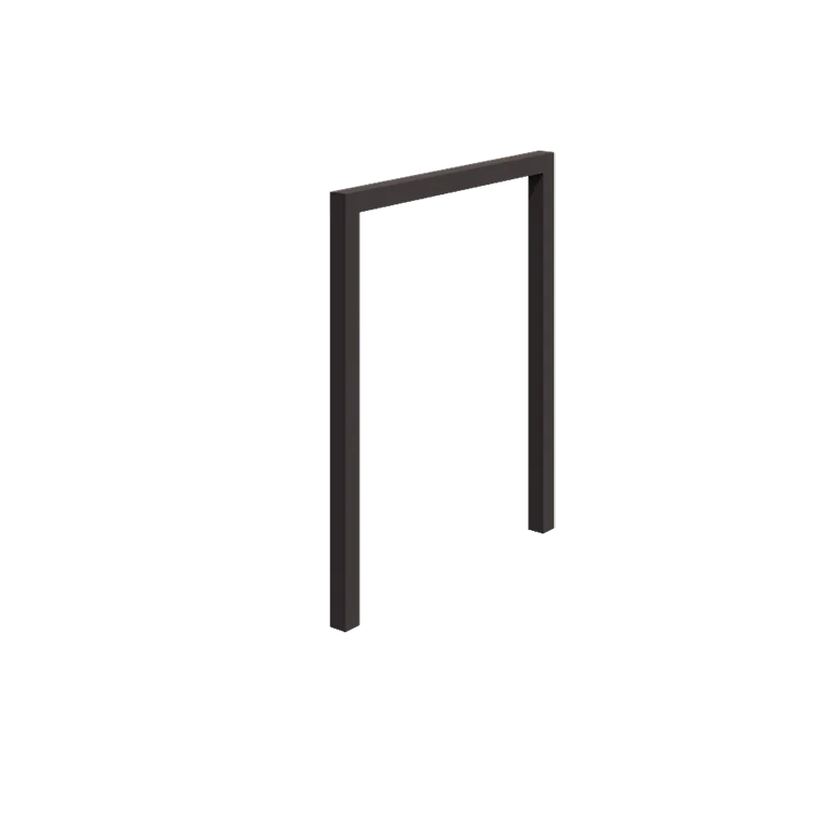 Plieninė pergola - Tiesus - 200 x 230 cm - RAL7016 matinė (antracito pilka) - Be betono pado