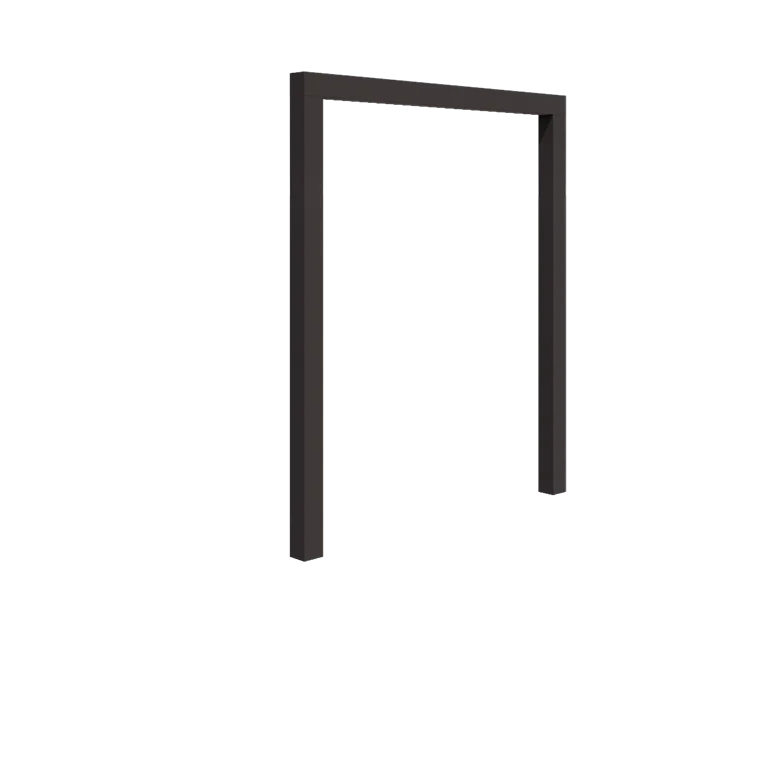 Plieninė pergola - Tiesus - 200 x 230 cm - kita RAL spalva - Be betono pado