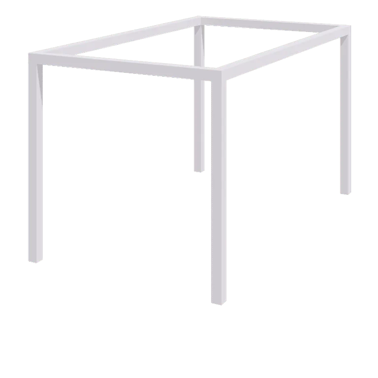 Plieninė pergola - Stačiakampis - 424 x 250 x 230 cm - RAL9010 matinė (balta) - Be betono pado