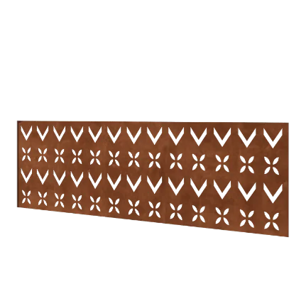 Corten plieno tvora H - Panel V - 180 x 63,3 cm