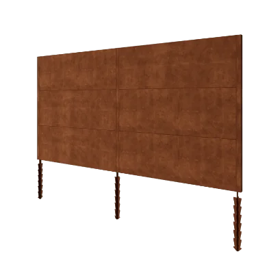 Corten plieno tvora H3 - Pilnas komplektas - 378 x 6 x 190 cm