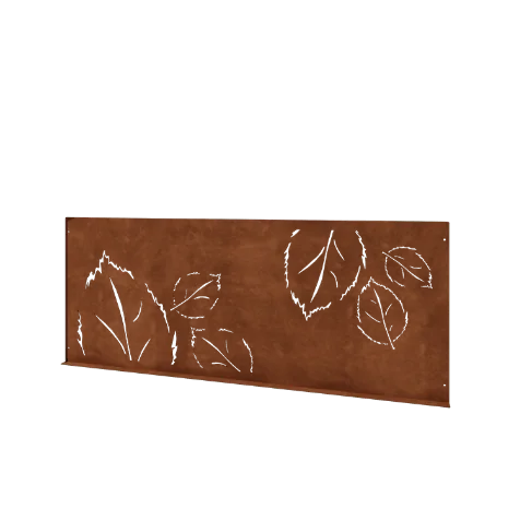Corten plieno dekoratyvinė tvora N - panel - 149 x 3 x 60 cm