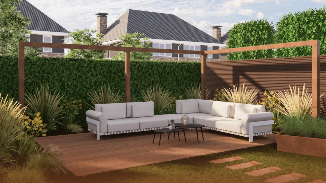Pergola sode: Privalumai ir kaip ją sumontuoti?