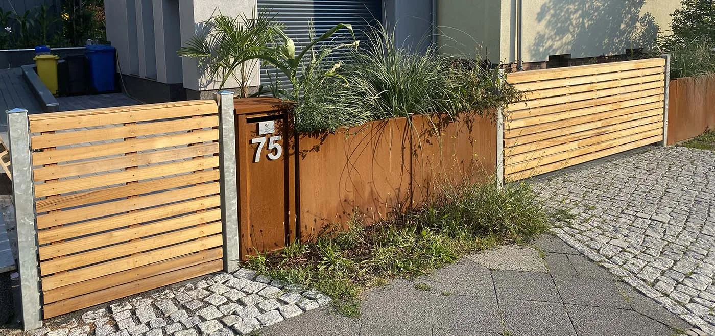Cortenplienas priekiuose: įkvėpimas ir idėjos